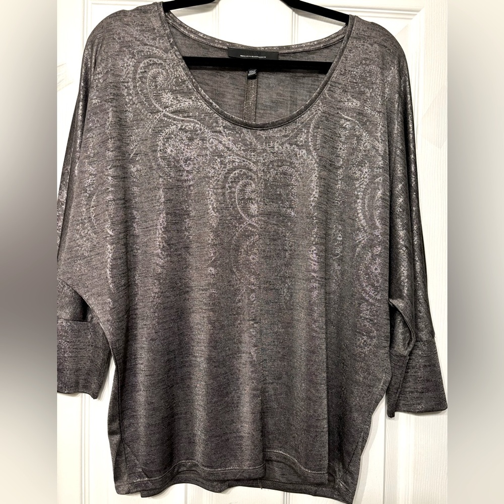 Gray WHBM top